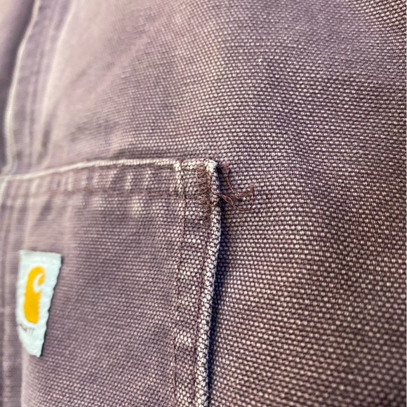 Great condition women’s XL 16/18 PLUM purple quilted zip up - Picture 15 of 15